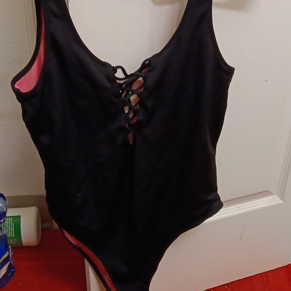 VS Pink one piece bathing suit